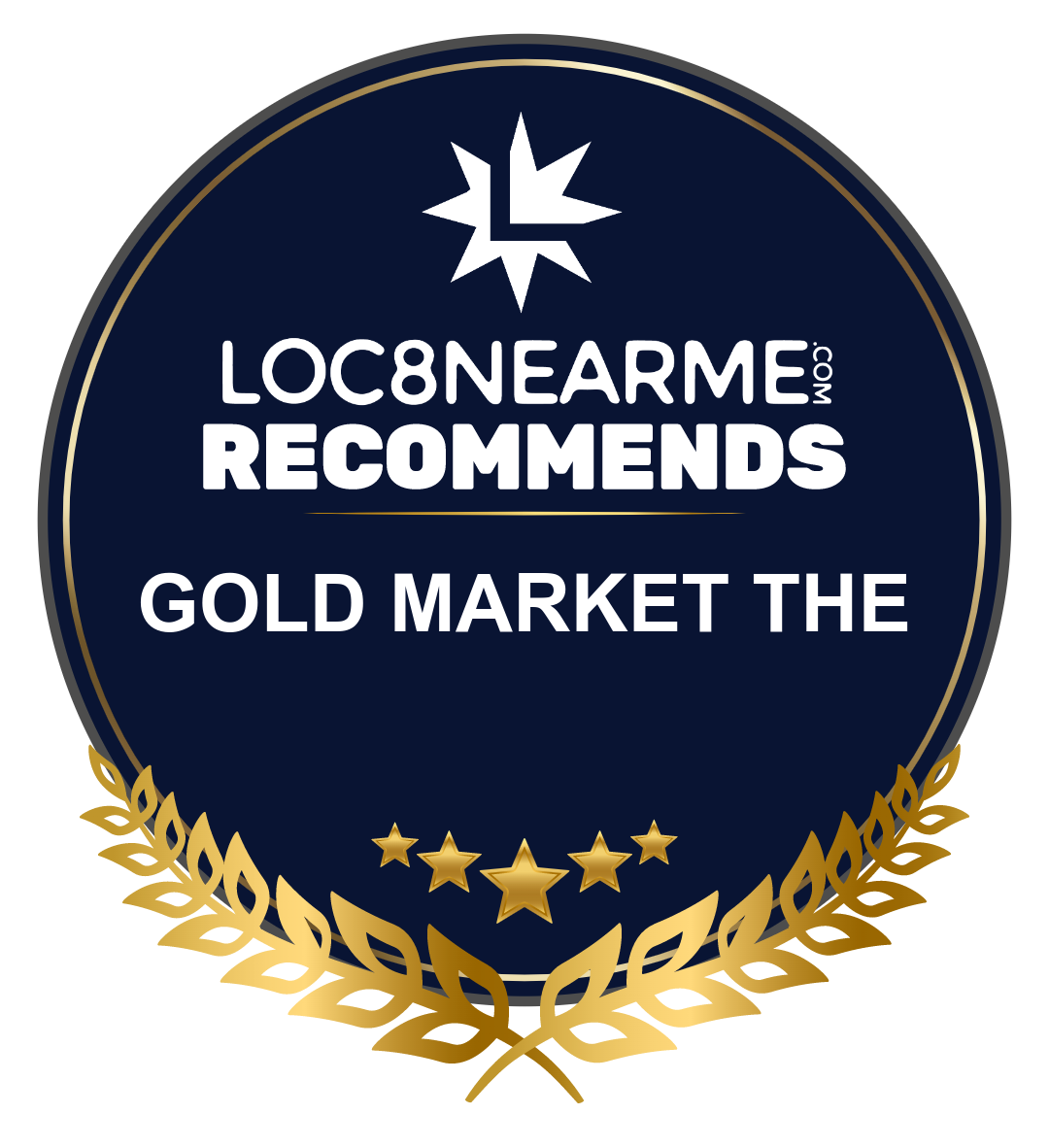 Gold Market The is awarded by Loc8NearMe - a user-friendly platform for finding local businesses.